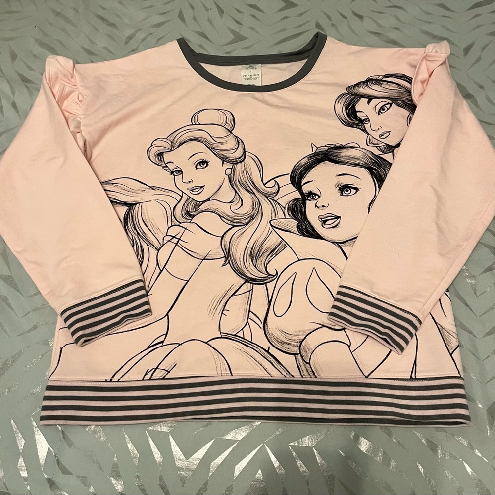 NWOT Disney Princess Pink women Top